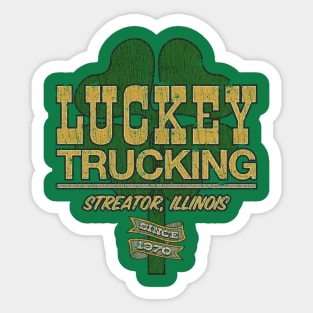 Luckey Trucking 1970 Sticker